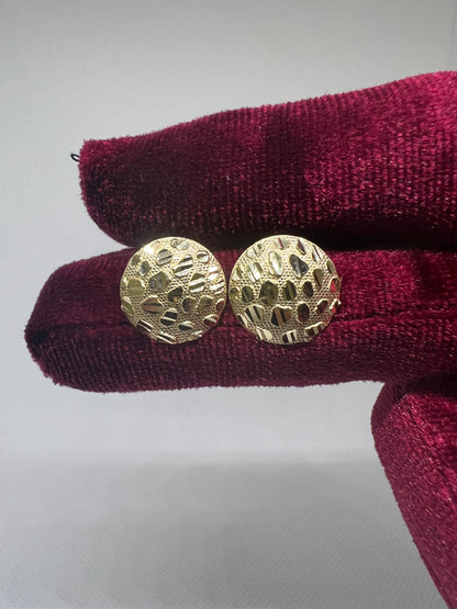 FLASH SALE ALL NUGGET EARRINGS 25% OFF - CHAIN INCLUDED