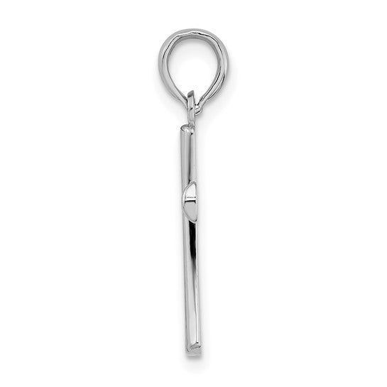 925 Sterling Silver Polished Cross Pendant