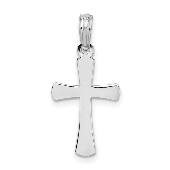 925 Sterling Silver Polished Cross Pendant