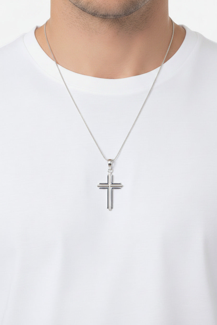 925 Sterling Silver Cross Pendant