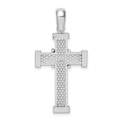 925 Sterling Silver De Ani Cross Pendant