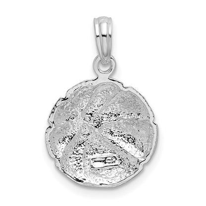 925 Sterling Silver Basketball Pendant