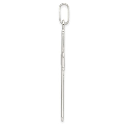 925 Sterling Silver Large Cross Pendant