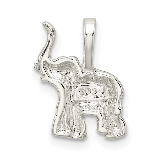 925 Sterling Silver Elephant Pendant
