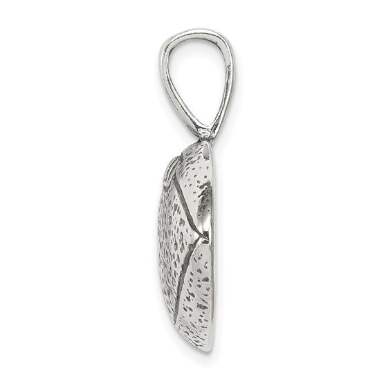925 Sterling Silver Football Pendant