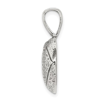 925 Sterling Silver Football Pendant