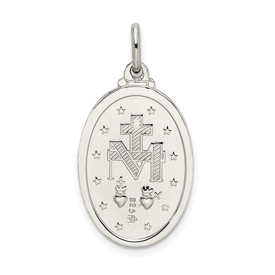 925 Sterling Silver Mother Mary Pendant