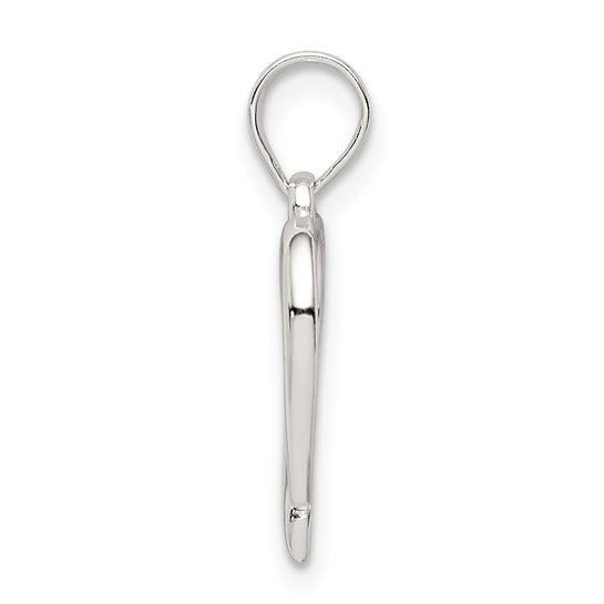 925 Sterling Silver Heart Pendant