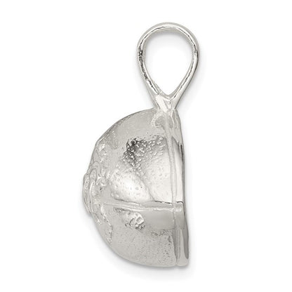 925 Sterling Silver Football Pendant