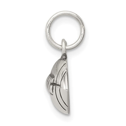 925 Sterling Silver Football Pendant
