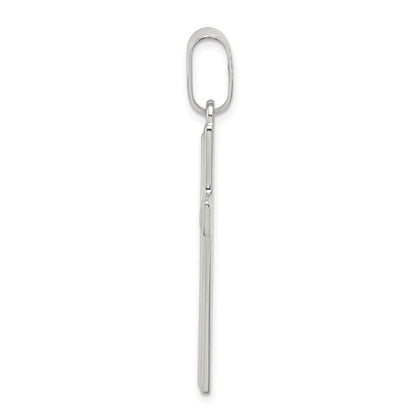 925 Sterling Silver Polished Cross Pendant