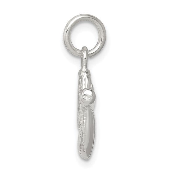 925 Sterling Silver Baseball Glove Pendant