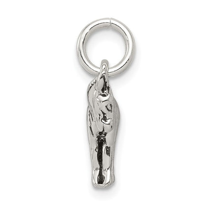 925 Sterling Silver Donkey Pendant