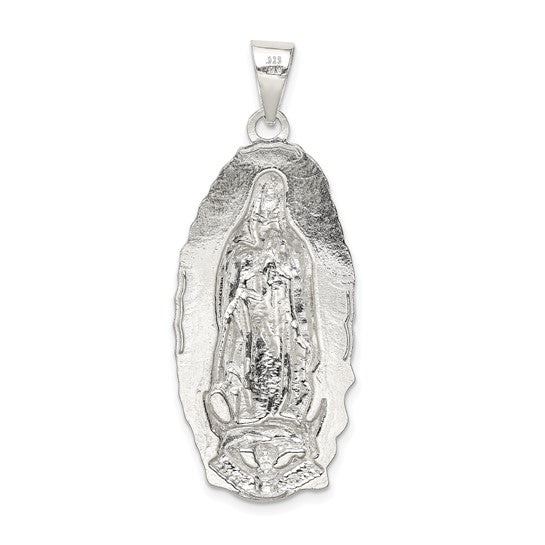 925 Sterling Silver Mother Mary Pendant