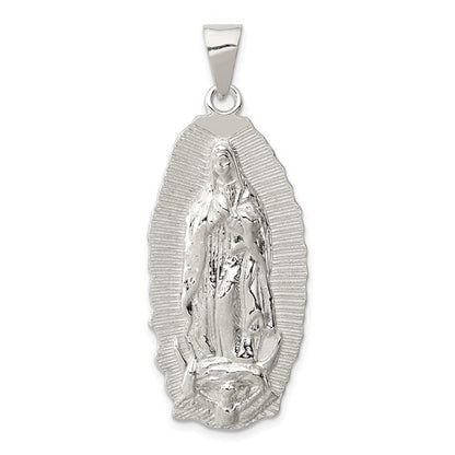 925 Sterling Silver Mother Mary Pendant