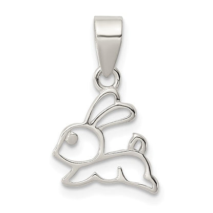 925 Sterling Silver Bunny Pendant