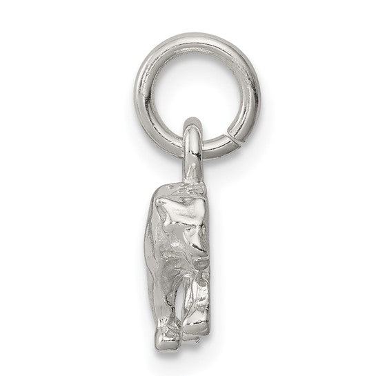 925 Sterling Silver Panther Pendant
