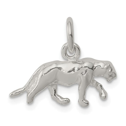 925 Sterling Silver Panther Pendant