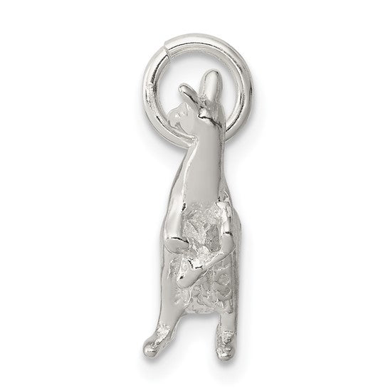 925 Sterling Silver Kangaroo Pendant