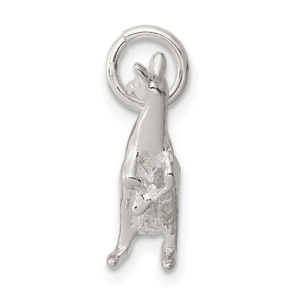 925 Sterling Silver Kangaroo Pendant
