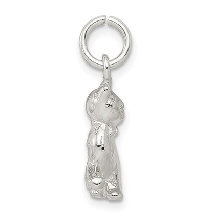 925 Sterling Silver Cat Pendant