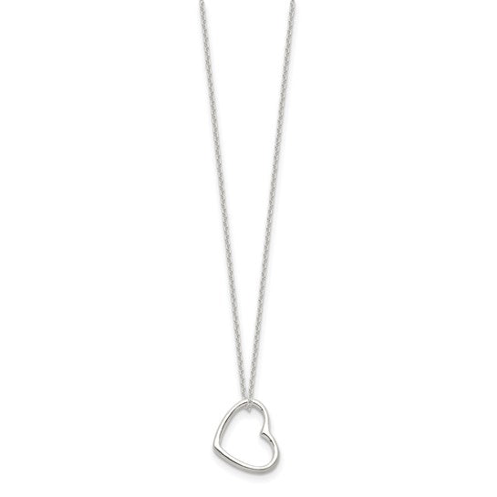 925 Sterling Silver Heart Pendant