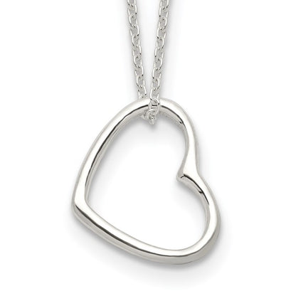 925 Sterling Silver Heart Pendant