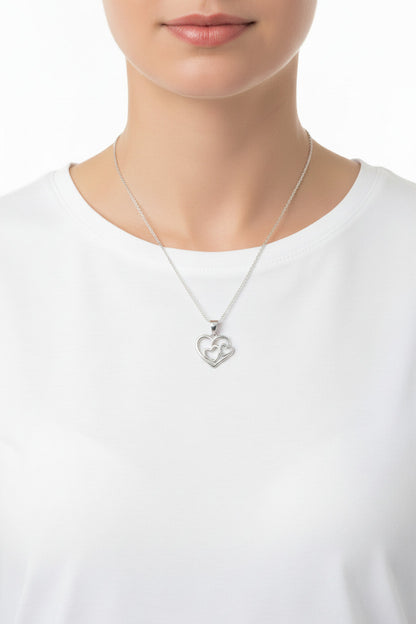 925 Sterling Silver Heart Pendant