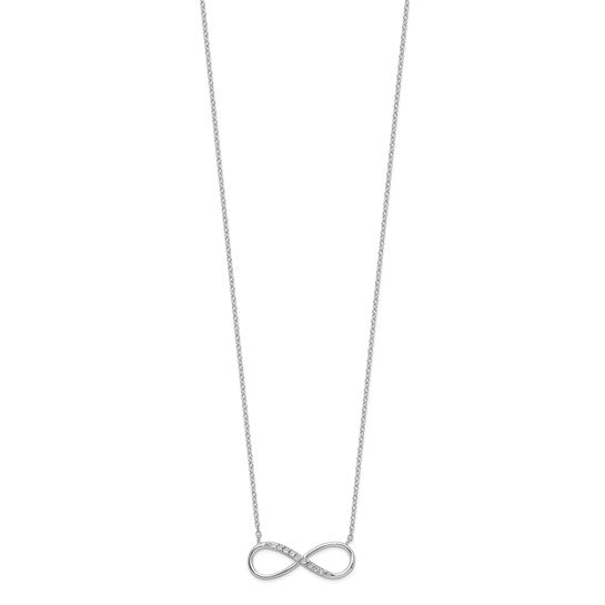 925 Sterling Silver Infinity Pendant