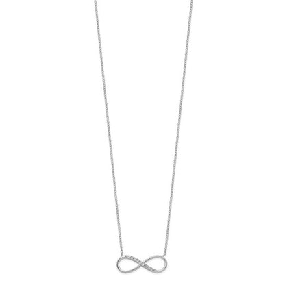 925 Sterling Silver Infinity Pendant