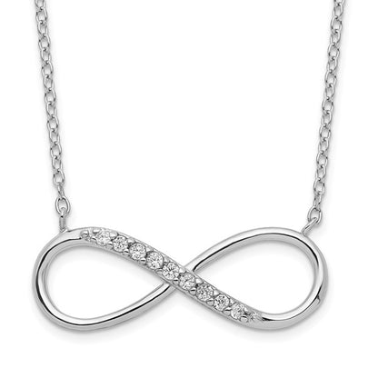 925 Sterling Silver Infinity Pendant