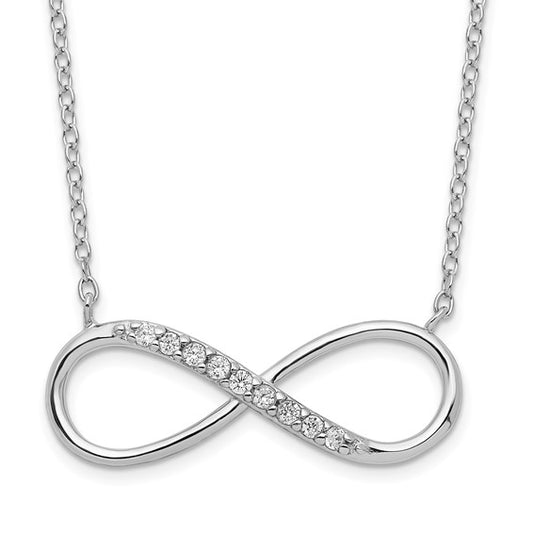 925 Sterling Silver Infinity Pendant