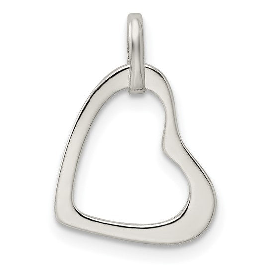 925 Sterling Silver Heart Pendant