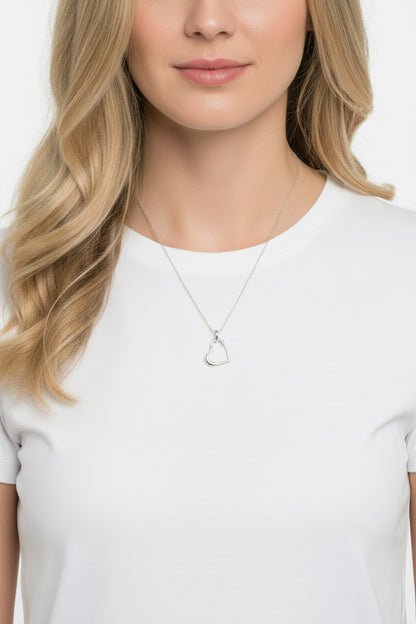925 Sterling Silver Heart Pendant
