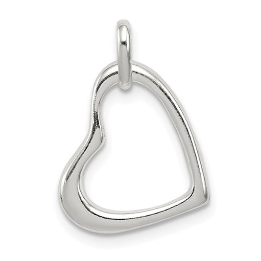 925 Sterling Silver Heart Pendant