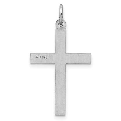 925 Sterling Silver Unique Cross Pendant