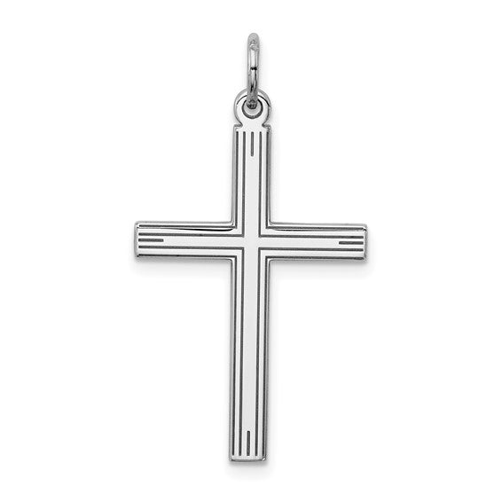 925 Sterling Silver Unique Cross Pendant