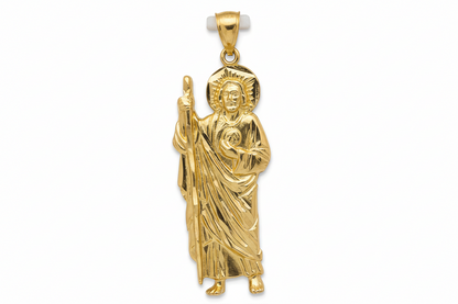 10K Gold Saint Jude Pendant