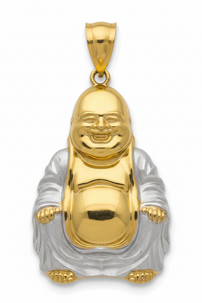 10K Gold Buddha Pendant