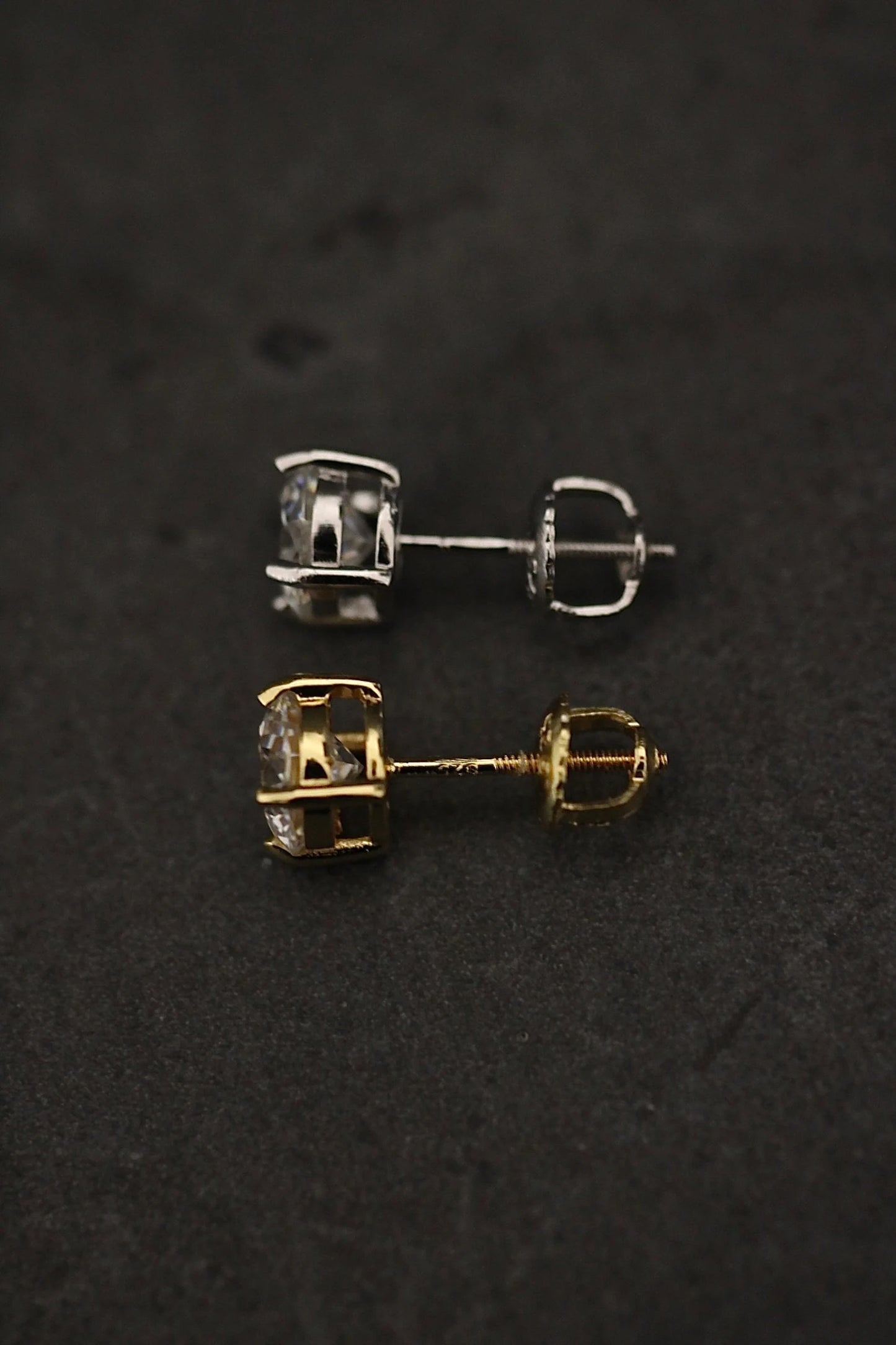 Sterling Silver Moissanite Earrings
