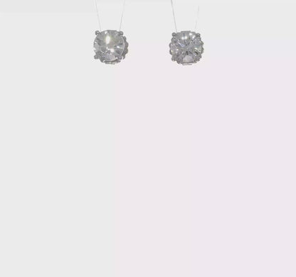 Lab Grown Diamond Studs (4 Carat)
