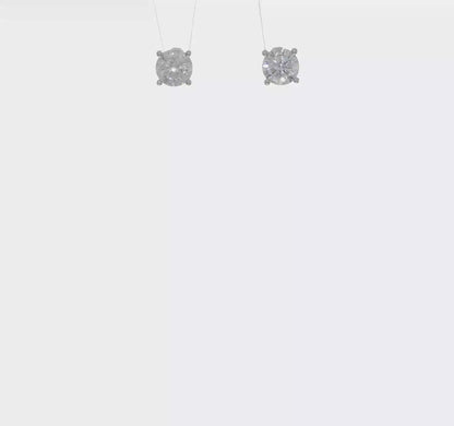Lab Grown Diamond Studs (2 Carat)
